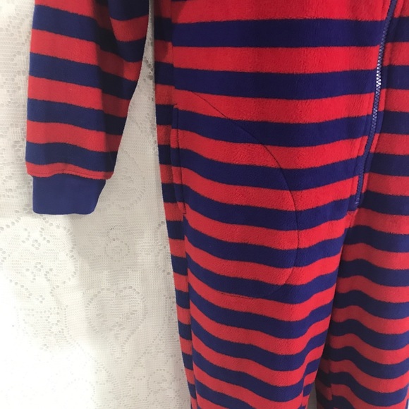 Nick & Nora Women One Piece Sock Monkey Pajamas a - Picture 5 of 10